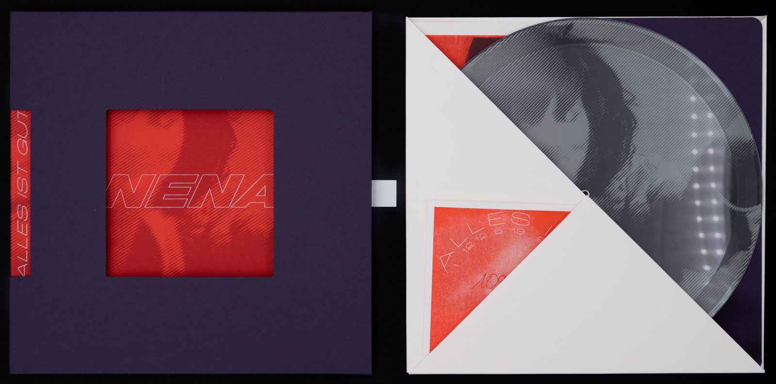NENA Alles wird gut PHONOCUT Studio Edition record and packaging