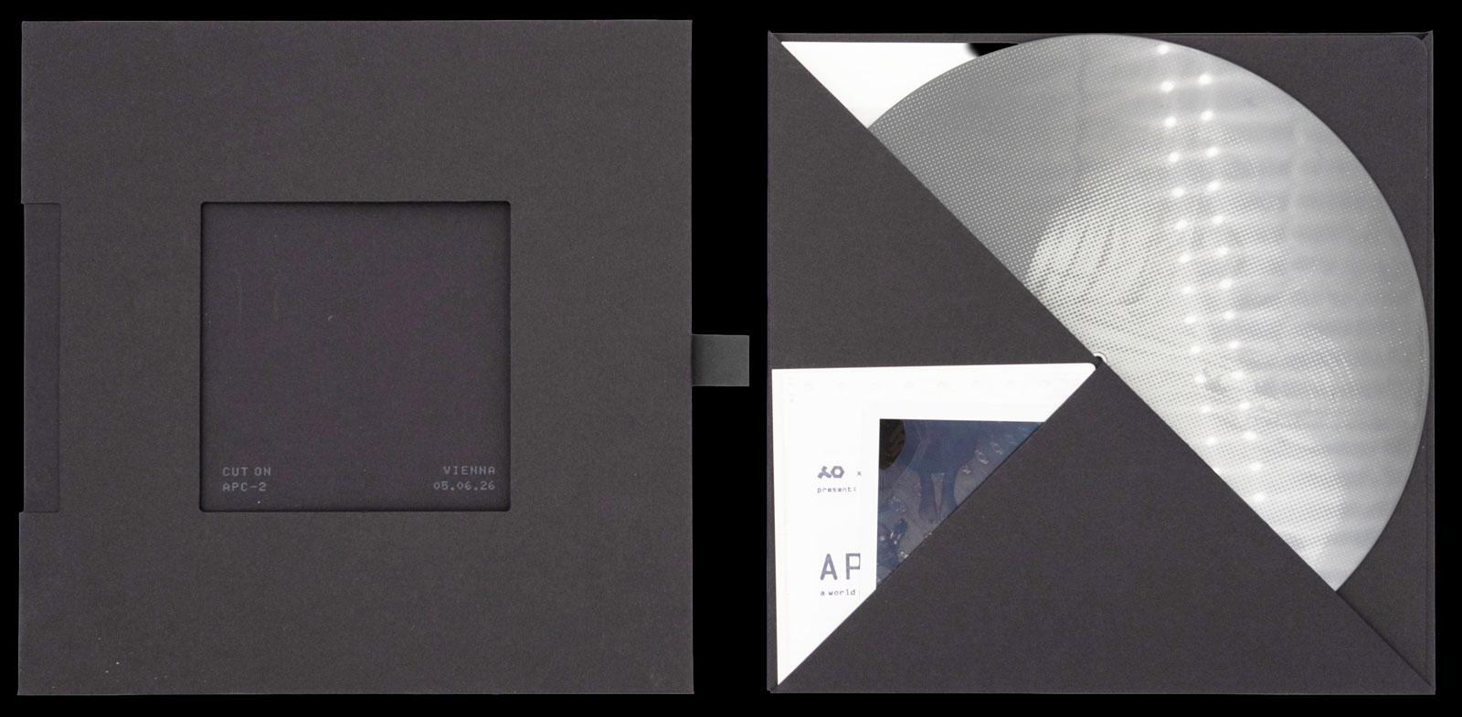 PHONOCUT Atelier Live Edition #1 record and packaging